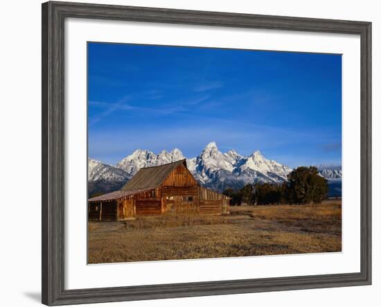 Shanes Barn, Grand Teton National Park, WY-Elizabeth DeLaney-Framed Photographic Print