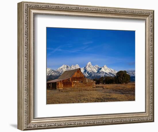 Shanes Barn, Grand Teton National Park, WY-Elizabeth DeLaney-Framed Photographic Print