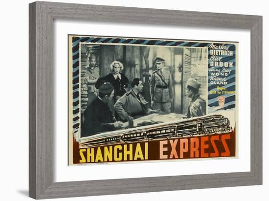 Shanghai Express, 1932-null-Framed Art Print