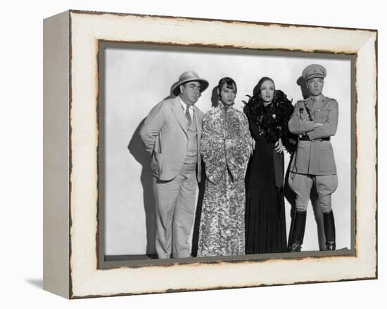 Shanghai Express by Josef von Sternberg with Warner Oland, Anna Mae Wong, Marlene Dietrich and Cliv-null-Framed Stretched Canvas