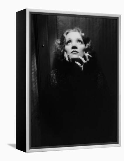 Shanghai Express, Marlene Dietrich, Directed by Josef Von Sternberg, 1932-null-Framed Stretched Canvas