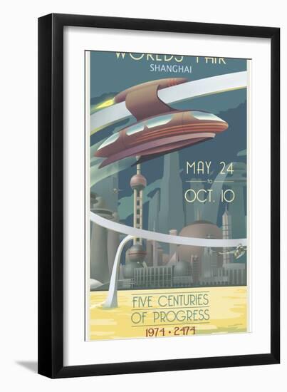 Shanghai Worlds Fair-Steve Thomas-Framed Giclee Print