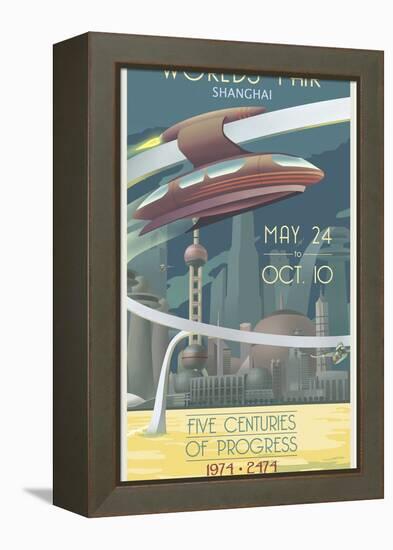 Shanghai Worlds Fair-Steve Thomas-Framed Premier Image Canvas