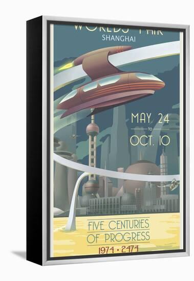 Shanghai Worlds Fair-Steve Thomas-Framed Premier Image Canvas