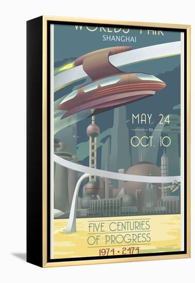 Shanghai Worlds Fair-Steve Thomas-Framed Premier Image Canvas