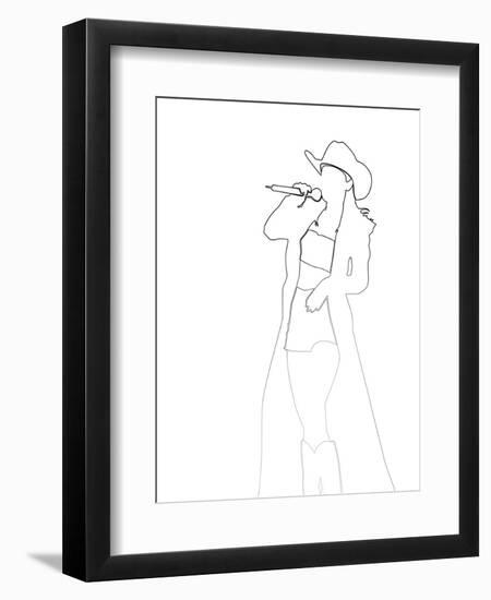 Shania Twain-Logan Huxley-Framed Art Print