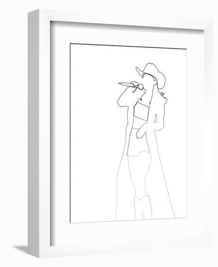 Shania Twain-Logan Huxley-Framed Art Print