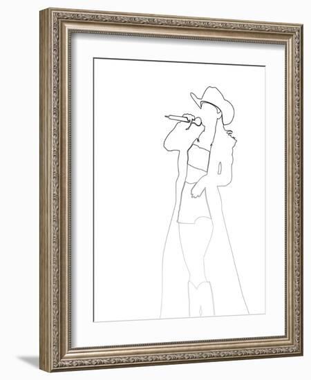 Shania Twain-Logan Huxley-Framed Premium Giclee Print