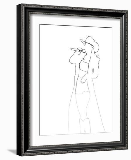 Shania Twain-Logan Huxley-Framed Premium Giclee Print