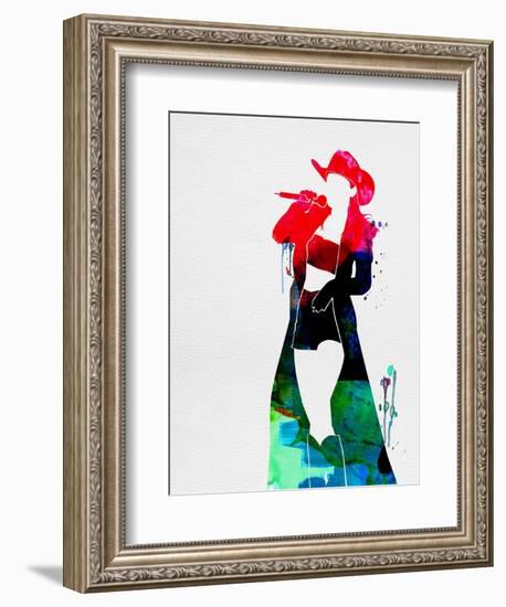 Shania Watercolor-Lana Feldman-Framed Premium Giclee Print