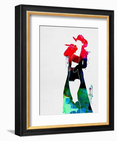 Shania Watercolor-Lana Feldman-Framed Premium Giclee Print