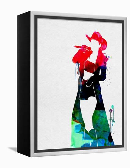 Shania Watercolor-Lana Feldman-Framed Stretched Canvas