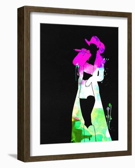 Shania Watercolor-Lana Feldman-Framed Art Print