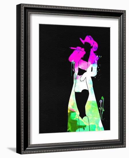 Shania Watercolor-Lana Feldman-Framed Art Print