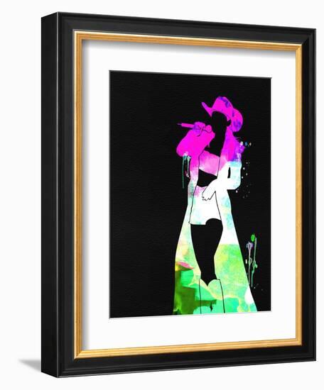 Shania Watercolor-Lana Feldman-Framed Premium Giclee Print