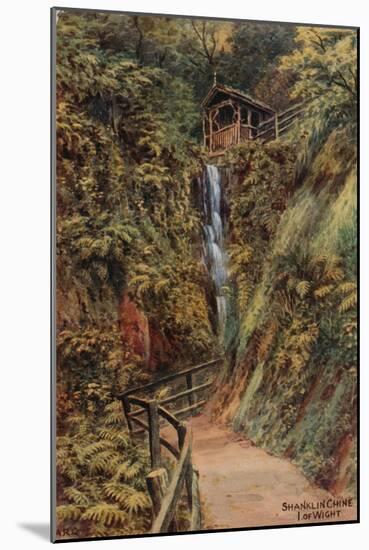 Shanklin Chine, Isle of Wight-Alfred Robert Quinton-Mounted Giclee Print