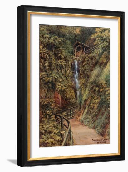 Shanklin Chine, Isle of Wight-Alfred Robert Quinton-Framed Giclee Print