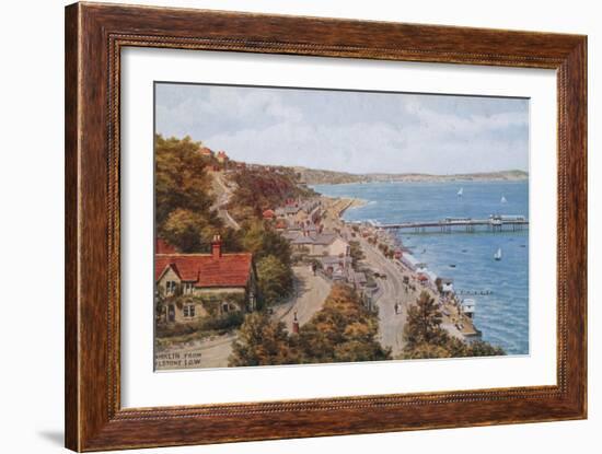 Shanklin, from Rylstone, I O W-Alfred Robert Quinton-Framed Giclee Print