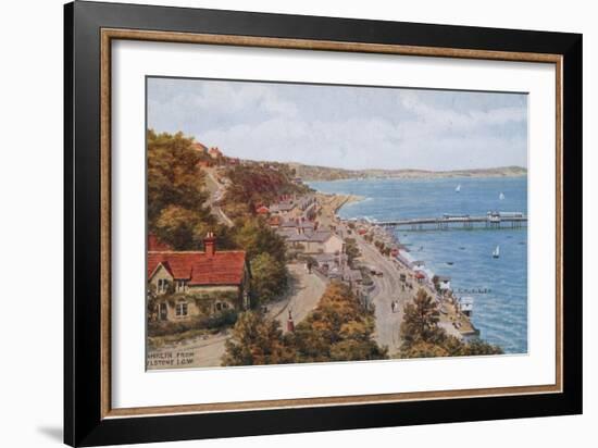 Shanklin, from Rylstone, I O W-Alfred Robert Quinton-Framed Giclee Print