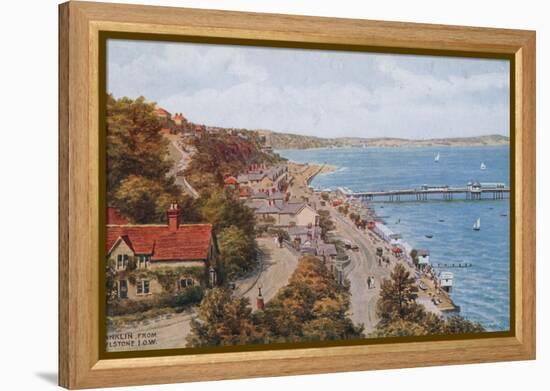 Shanklin, from Rylstone, I O W-Alfred Robert Quinton-Framed Premier Image Canvas