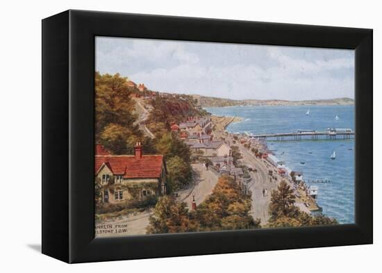 Shanklin, from Rylstone, I O W-Alfred Robert Quinton-Framed Premier Image Canvas