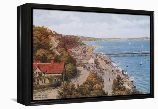 Shanklin, from Rylstone, I O W-Alfred Robert Quinton-Framed Premier Image Canvas