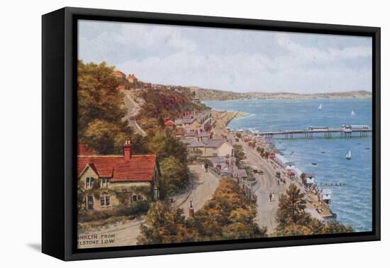 Shanklin, from Rylstone, I O W-Alfred Robert Quinton-Framed Premier Image Canvas