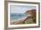 Shanklin Head and Pier, I W-Alfred Robert Quinton-Framed Giclee Print