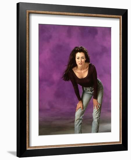 SHANNEN DOHERTY. "Beverly Hills, 90210" [1990].-null-Framed Photographic Print