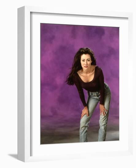 SHANNEN DOHERTY. "Beverly Hills, 90210" [1990].-null-Framed Photographic Print