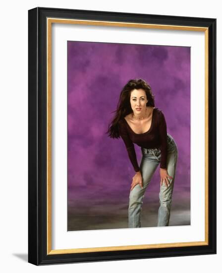 SHANNEN DOHERTY. "Beverly Hills, 90210" [1990].-null-Framed Photographic Print