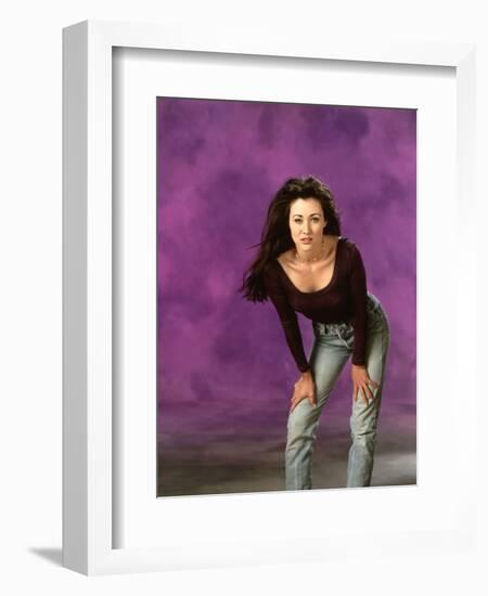 SHANNEN DOHERTY. "Beverly Hills, 90210" [1990].-null-Framed Premium Photographic Print