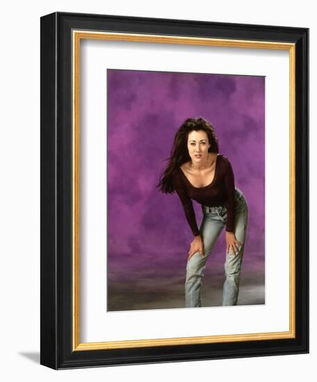 SHANNEN DOHERTY. "Beverly Hills, 90210" [1990].-null-Framed Premium Photographic Print