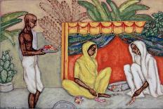 Hanuman - Diamond Polishers, 1996-Shanti Panchal-Giclee Print