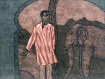 Garland Making, 1986-Shanti Panchal-Giclee Print