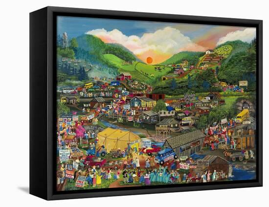 Shantytown Revival-Carol Salas-Framed Premier Image Canvas