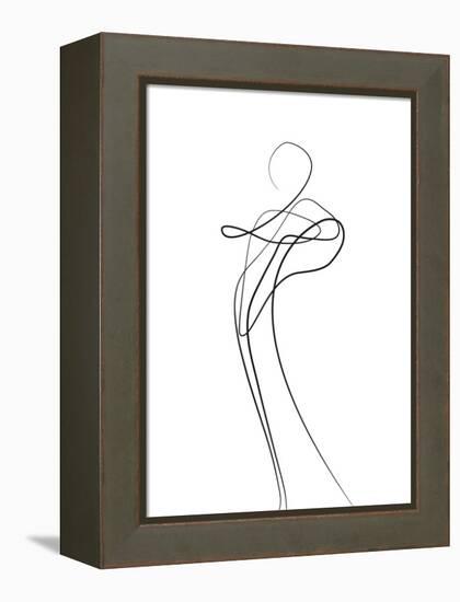 Shape of You 1-Design Fabrikken-Framed Stretched Canvas