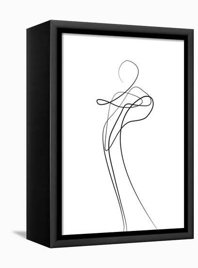 Shape of You 1-Design Fabrikken-Framed Stretched Canvas