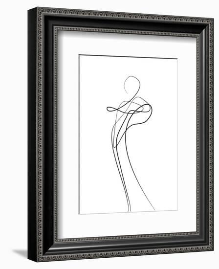 Shape of You 1-Design Fabrikken-Framed Art Print