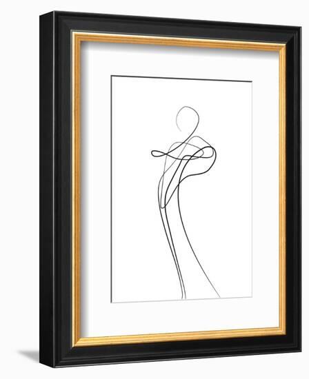 Shape of You 1-Design Fabrikken-Framed Art Print