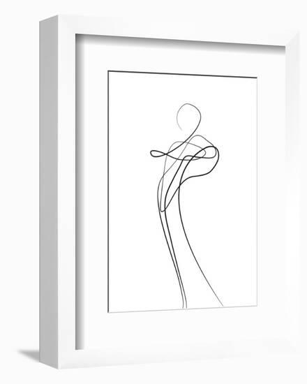 Shape of You 1-Design Fabrikken-Framed Art Print