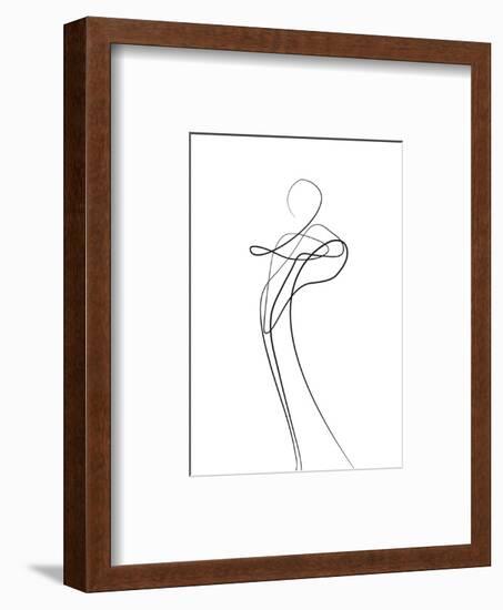 Shape of You 1-Design Fabrikken-Framed Art Print