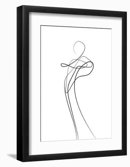 Shape of You 1-Design Fabrikken-Framed Art Print