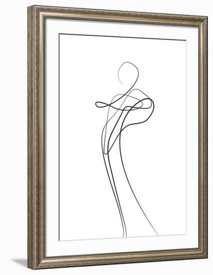 Shape of You 1-Design Fabrikken-Framed Art Print