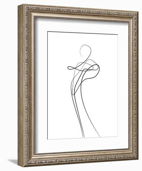 Shape of You 1-Design Fabrikken-Framed Art Print