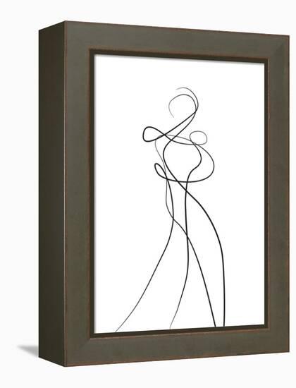 Shape of You 2-Design Fabrikken-Framed Stretched Canvas