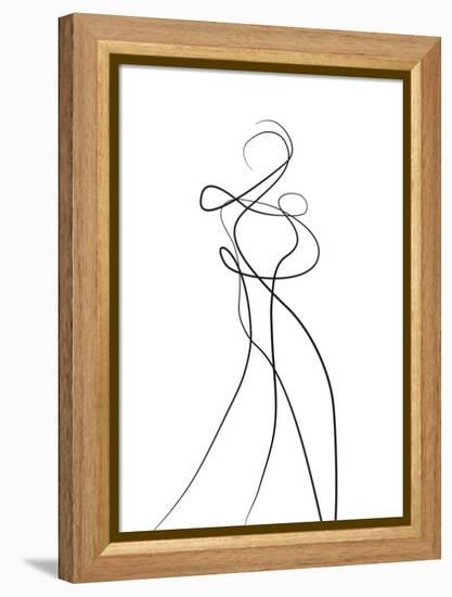 Shape of You 2-Design Fabrikken-Framed Stretched Canvas