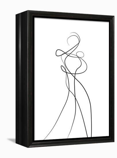 Shape of You 2-Design Fabrikken-Framed Stretched Canvas