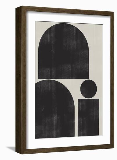 Shape Study No1.-THE MIUUS STUDIO-Framed Giclee Print