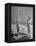 Shapely Sunbather Taking an Outdoor Shower as Woman Preparing for Her Turn, Looks On, at Beach-Alfred Eisenstaedt-Framed Premier Image Canvas